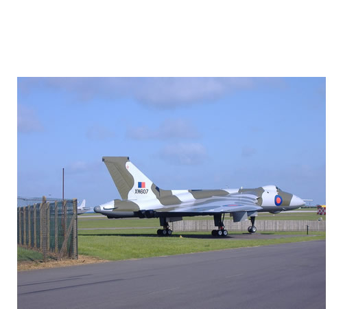 El XM607 fue el primer Vulcan que participó en la Operación Black Buck.